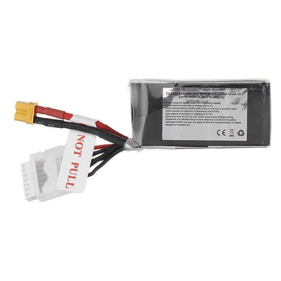 Tattu R-Line V1.0 22.2V 650mAh 95C 6S Lipo Battery XT30 Plug for FPV RC Drone