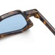 UV400 Irregular Personality Leopard Print Sunglasses Fashion Round Frame Goggle