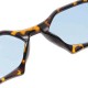 UV400 Irregular Personality Leopard Print Sunglasses Fashion Round Frame Goggle