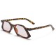 UV400 Irregular Personality Leopard Print Sunglasses Fashion Round Frame Goggle