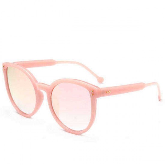 UV400 Protection Women Retro Cat Eye Sun Glassess Casual Big Frame Eyewear