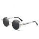 UV400 Vintage Steampunk Round Mirror Lens Sunglasses Outdoor Sport Hisper Eyewear For Man Women UV400 Vintage Steampunk Round Mirror Lens Sunglasses Outdoor Sport Hisper Eyewear For Man Women