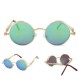 UV400 Vintage Steampunk Round Mirror Lens Sunglasses Outdoor Sport Hisper Eyewear For Man Women UV400 Vintage Steampunk Round Mirror Lens Sunglasses Outdoor Sport Hisper Eyewear For Man Women