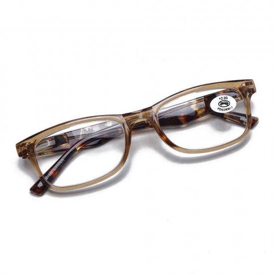 Ultra-Light Full Frame Floral Resin Reading Glasses Anti-Fatigue Computer Presbyopic Glasses