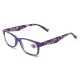 Ultra-Light Full Frame Floral Resin Reading Glasses Anti-Fatigue Computer Presbyopic Glasses