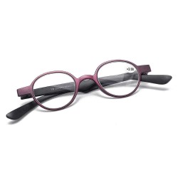 Ultralight Anti-fatigue Round Frame Reading Glasses Casual Universal Presbyopic Eyeglasses