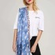 Unique Breathable Star Leopard Print Scarf Summer Cotton Special Shawl for Women