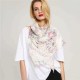 Unique Linen Lightweight Watercolor Printting Scarf Fashion Wild Soft Shawl Sunscreen Wraps