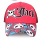 Unisex  Animation Cartoon Skull Letter Mesh Outdoor Breathable Baseball Cap