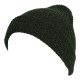 Unisex  Men Women Stripe Knitted Slouch Beanie Hat  Pure Color Elastic Winter Warm Cap