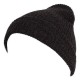 Unisex  Men Women Stripe Knitted Slouch Beanie Hat  Pure Color Elastic Winter Warm Cap