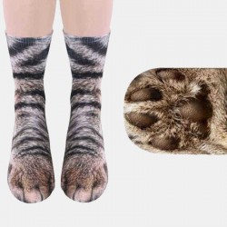 Unisex Adult Animal Printed Socks Animal Tube Socks 3d Print Animal Foot Hoof Socks