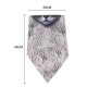 Unisex Animal Print Anti-UV Triangle Half Face Mask Scarf Sports Headgear