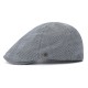 Unisex Cotton Retro Beret Caps Sunshade Casual Outdoors Peaked Forward Cap