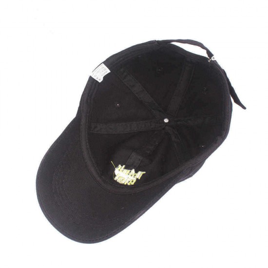 Unisex Cotton Think Big Embroidered Sunshade Baseball Cap Outdoor Leisure Sun Hat