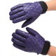 Unisex Couple Windproof Antiskid Driving Gloves Cycling Coral Fleece Linen Bike Outdoor Mittens