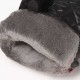 Unisex Couple Windproof Antiskid Driving Gloves Cycling Coral Fleece Linen Bike Outdoor Mittens