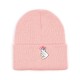 Unisex Embroidered Heart Beanie Wool Hat Turban Hat