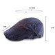 Unisex Embroidered Letters Peaked Cap Duckbill Hat