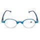 Unisex Fashion Plastic Round Small Frame Farsighted Glasses Edge With Holes Reading Glasses