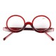 Unisex Flip-up Round Frame Reading Glasses Cosmetic Makeup Glasses Presbyopic Eyeglasses