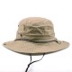 Unisex Foldable Cotton Washed UV Protection Bucket Hat Outdoor Mountaineering Hat Sunscreen Visor Hat Bucket Cap