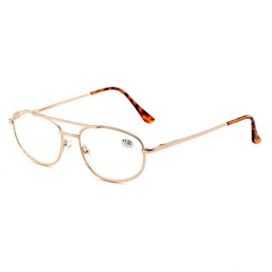 Unisex Frame Glasses Fashion Reading Glasses Men's Business Presbyopic Glasses Elderly Optical Glasses