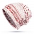 Unisex Geometric Pattern Print Headscarf Beanie Multi-purpose Headband Scarf Cap