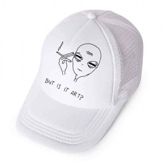 Unisex Head Smoking Pattern Baseball Cap Quick-drying Visor Fashion Hat