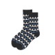 Unisex Jacquard Fashion Middle Tube Socks Retro Pattern Socks