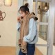 Unisex Lamb Plush 1-piece Cute Panda Gloves Pockets Scarf Hat Warm Thick Multipurpose Fashion Hat