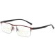 Unisex Light Multi-focus Anti-blue Light Anti-fatigue Flexible Vogue Computer Square Reading Glasses