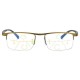 Unisex Light Multi-focus Anti-blue Light Anti-fatigue Flexible Vogue Computer Square Reading Glasses