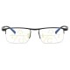 Unisex Light Multi-focus Anti-blue Light Anti-fatigue Flexible Vogue Computer Square Reading Glasses