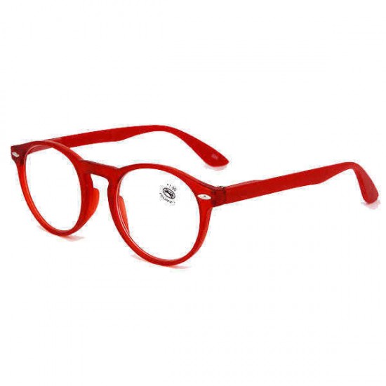 Unisex Light Round Retro Reading Glasses Fashion Clear Lens Eyeglasses