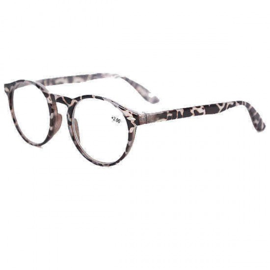 Unisex Light Round Retro Reading Glasses Fashion Clear Lens Eyeglasses