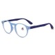 Unisex Light Round Retro Reading Glasses Fashion Clear Lens Eyeglasses