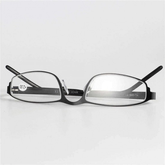 Unisex Light TR90 Metal Resin Anti-fatigue Comfortable Vogue Computer Square Reading Glasses