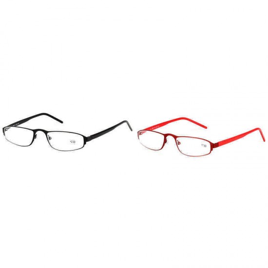 Unisex Light TR90 Metal Resin Anti-fatigue Comfortable Vogue Computer Square Reading Glasses