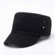 Unisex Men Women Cotton Blend Military Army Baseball Cap Flat Buckle Adjustable Snapback Hat