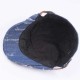 Unisex Men Women Denim Jeans Washed Beret Hat Casual Duckbill Golf Buckle Adjustable Cabbie Cap