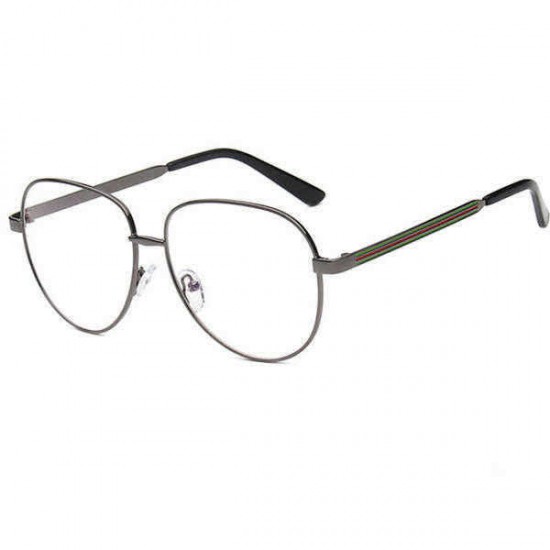 Unisex Men Women Metal Frame Eyeglasses Clear lens Vintage Retro Geek Fashion Glasses