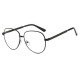 Unisex Men Women Metal Frame Eyeglasses Clear lens Vintage Retro Geek Fashion Glasses