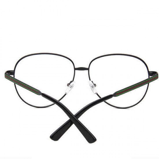 Unisex Men Women Metal Frame Eyeglasses Clear lens Vintage Retro Geek Fashion Glasses