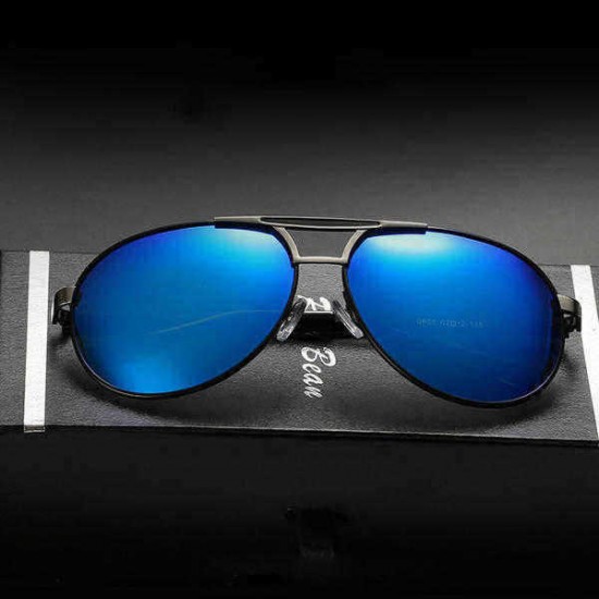 Unisex Men Women Polarized Sun Glassess Outdooors Sport Uv Protection Alloy Pilot Sun Glassess