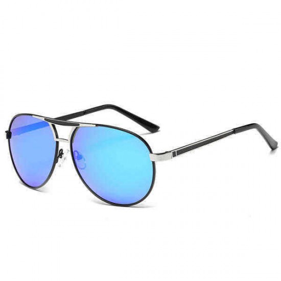 Unisex Men Women Polarized Sun Glassess Outdooors Sport Uv Protection Alloy Pilot Sun Glassess