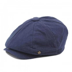 Unisex Men Women Vintage Gentle Cotton Beret Hats Casual Solid Color Painter Forward Caps