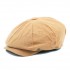 Unisex Men Women Vintage Gentle Cotton Beret Hats Casual Solid Color Painter Forward Caps