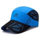 Unisex Mens Thin Breathable Quick Dry Outdoor Hat Sunshade Mesh Baseball Caps