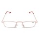 Unisex Metal Frame HD Resin Anti-Fatigue Reading Glasses Comfortable Elegant Simple Fashion Glasses